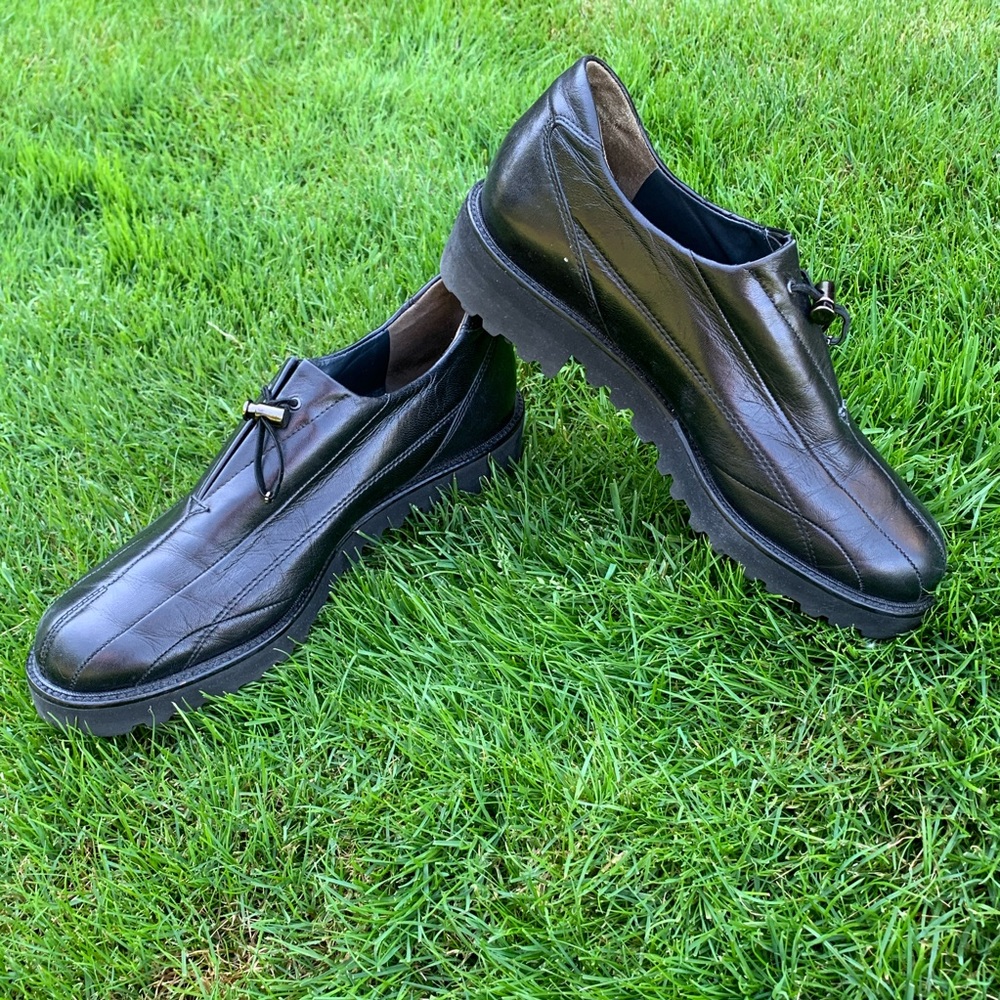Paul Green Muchen Leather Walking Shoe Size 9